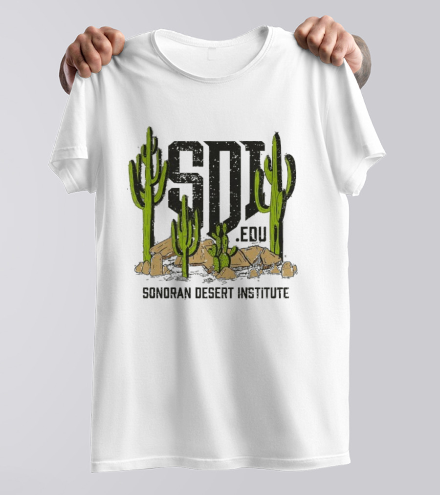 Tristar Trading SDI Sonoran Desert Institute Cactus T-Shirt