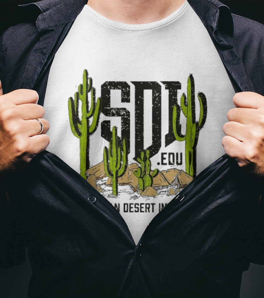 Tristar Trading SDI Sonoran Desert Institute Cactus T-Shirt