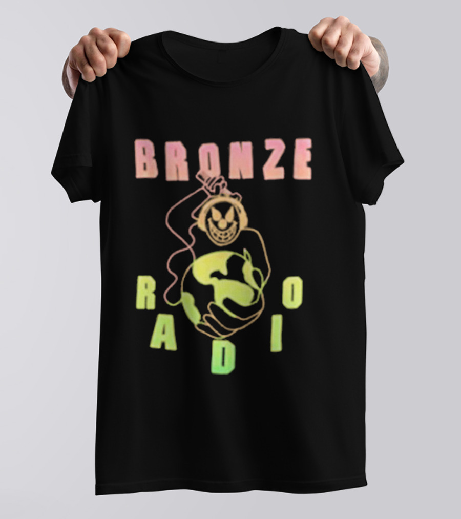 BRONZE Radio Earthhead Artwork T-Shirt