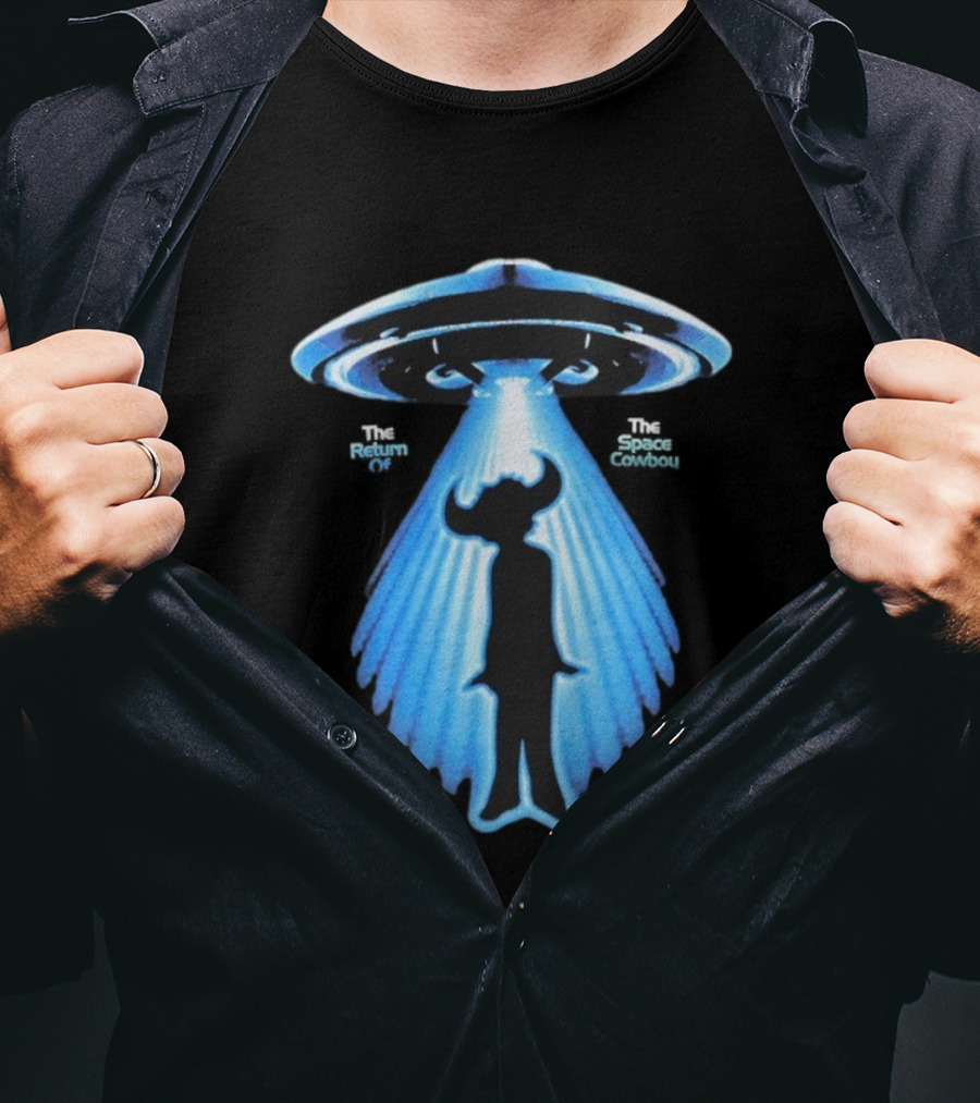 Jamiroquai Space Cowboy Buffalo Man UFO Abduction T-Shirt