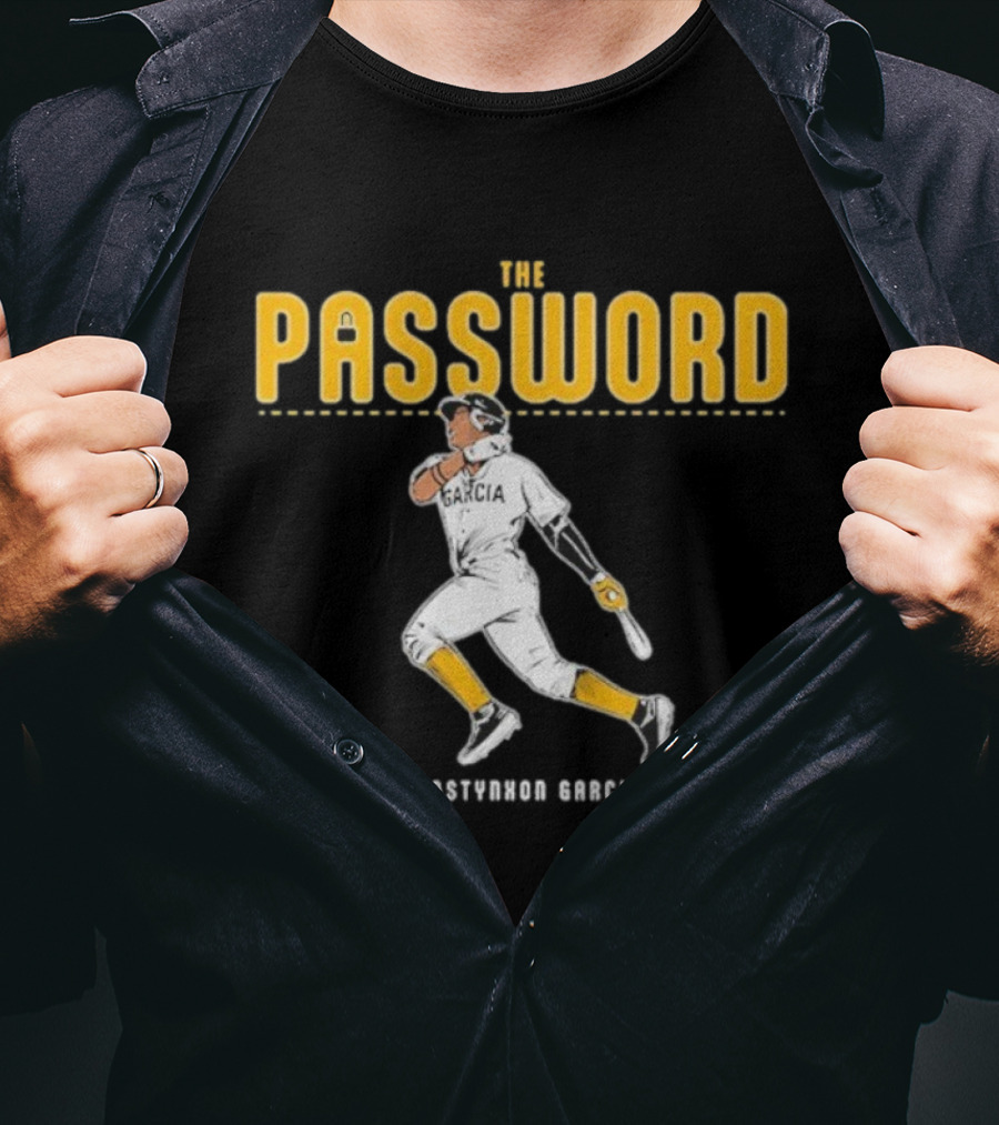 Jhostynxon Garcia Pittsburgh The Password Baseball Theme T-Shirt