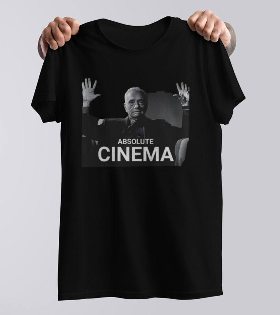 Absolute Cinema Martin Scorsese Vintage Photo T-Shirt