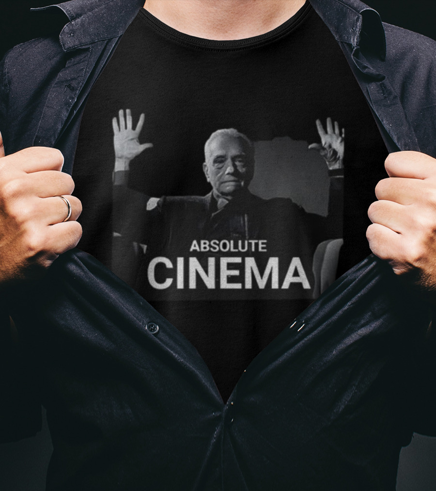 Absolute Cinema Martin Scorsese Vintage Photo T-Shirt