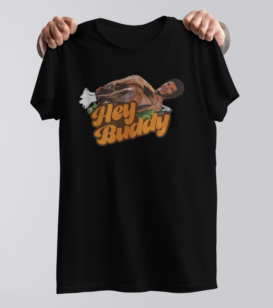 Seinfeld Hey Buddy Turkey Kramer 90s TV Thanksgiving T-Shirt
