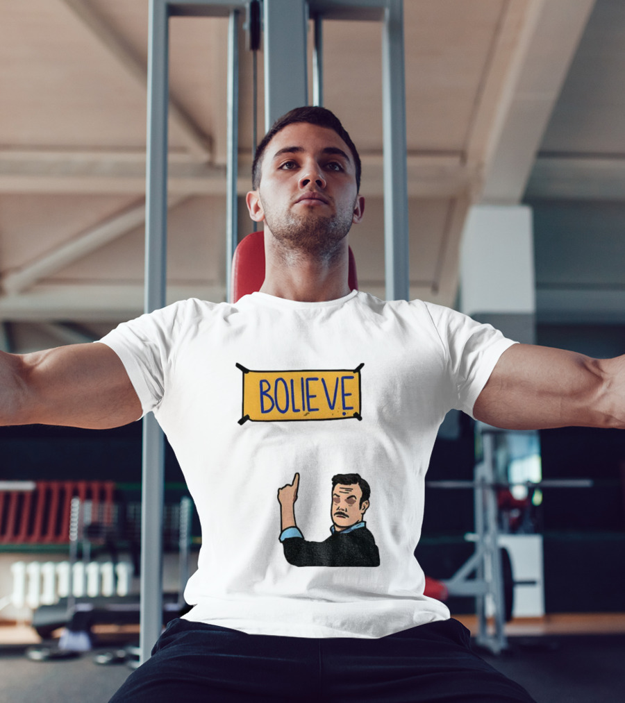 Bolieve Bo Nix Denver Broncos NFL Football Cartoon T-Shirt