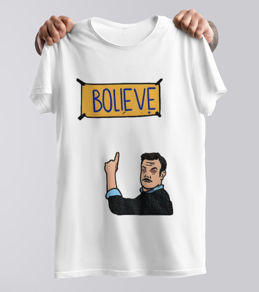 Bolieve Bo Nix Denver Broncos NFL Football Cartoon T-Shirt