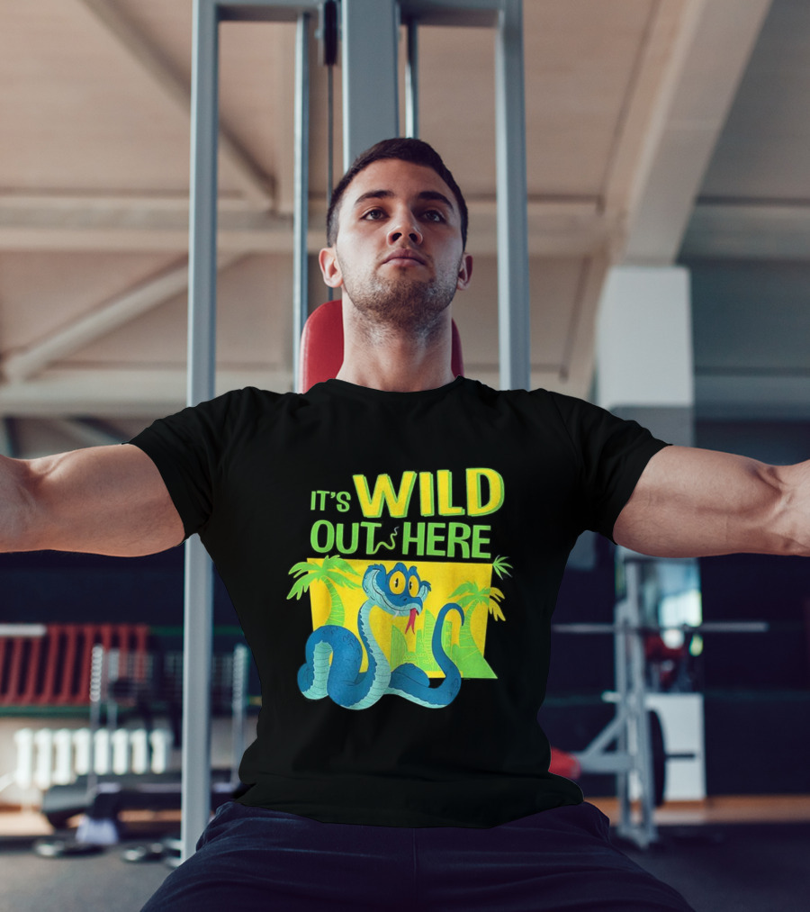 Zootopia 2 It's Wild Out Here Gary De’Snake Jungle Scene T-Shirt