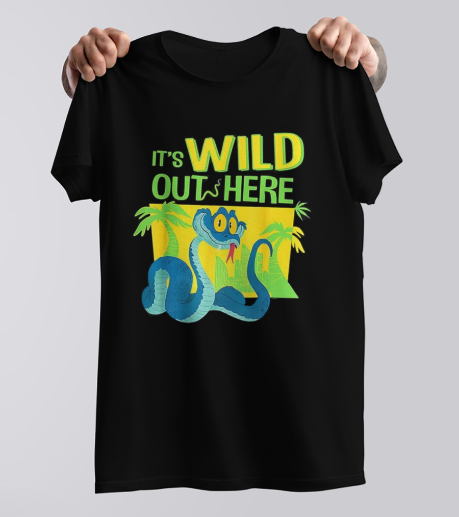 Zootopia 2 It's Wild Out Here Gary De’Snake Jungle Scene T-Shirt