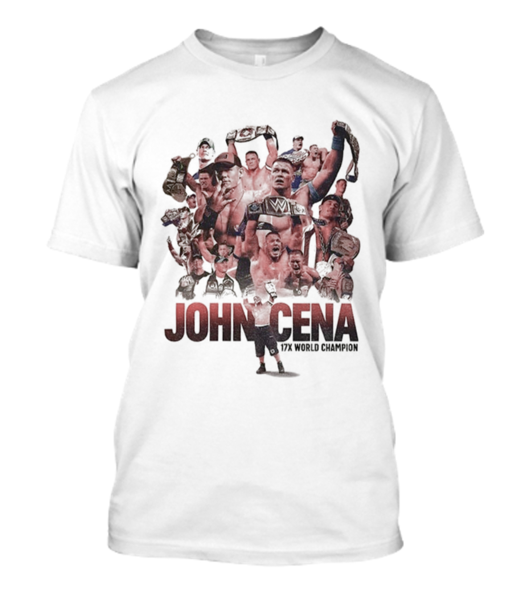 John Cena The World Champion WrestleMania 17th Championship T-Shirt