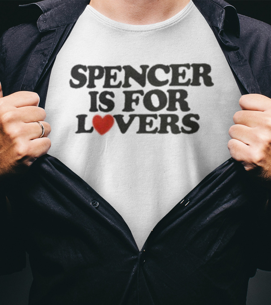 Spencer Is For Lovers Heart Romance T-Shirt
