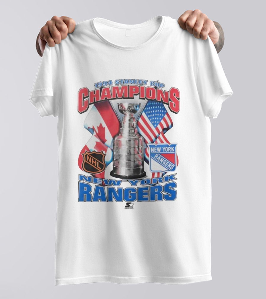 1994 Stanley Cup Champions New York Rangers NHL Show Me The Cup T-Shirt