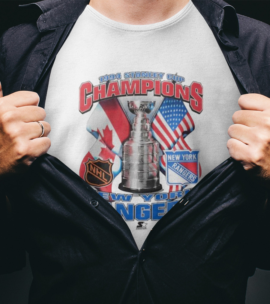 1994 Stanley Cup Champions New York Rangers NHL Show Me The Cup T-Shirt