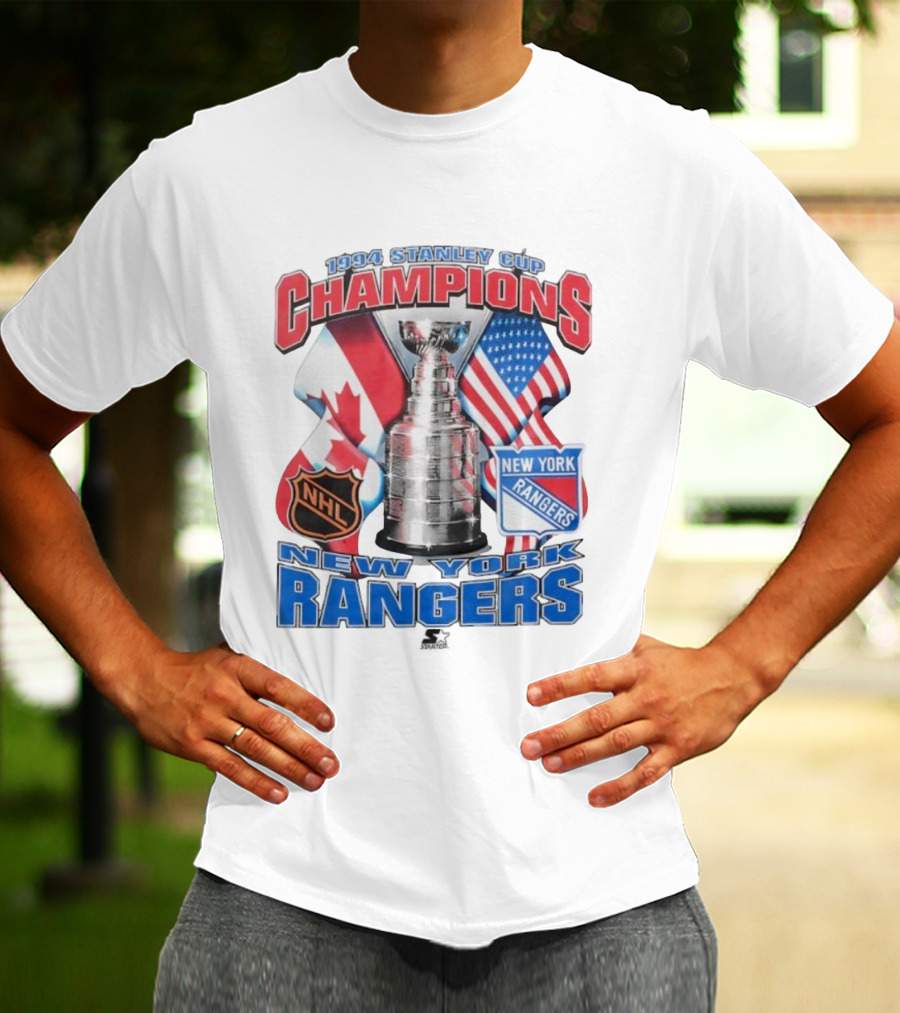 1994 Stanley Cup Champions New York Rangers NHL Show Me The Cup T-Shirt