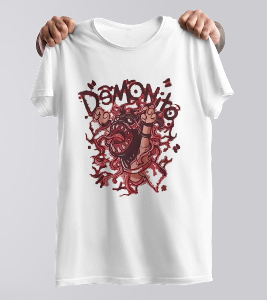 Demonio WWE Finn Balor Character Art Monster T-Shirt