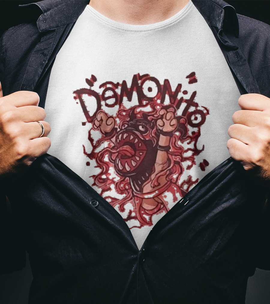 Demonio WWE Finn Balor Character Art Monster T-Shirt