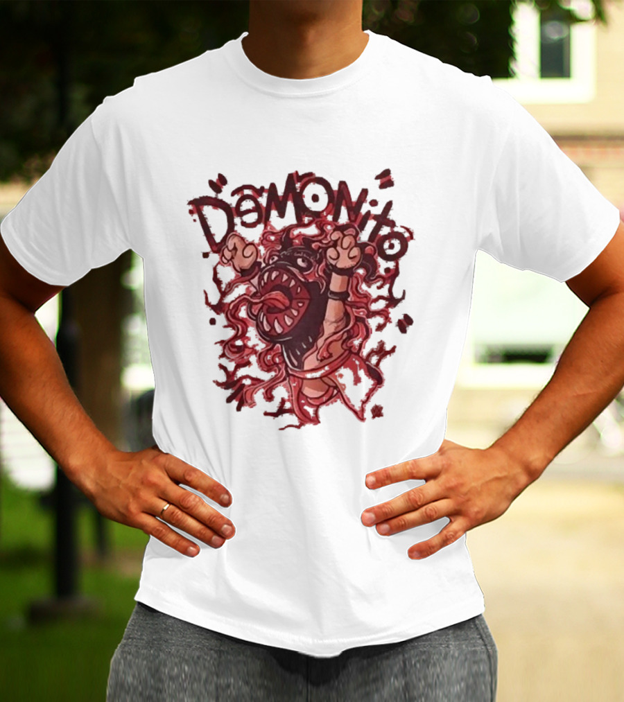 Demonio WWE Finn Balor Character Art Monster T-Shirt