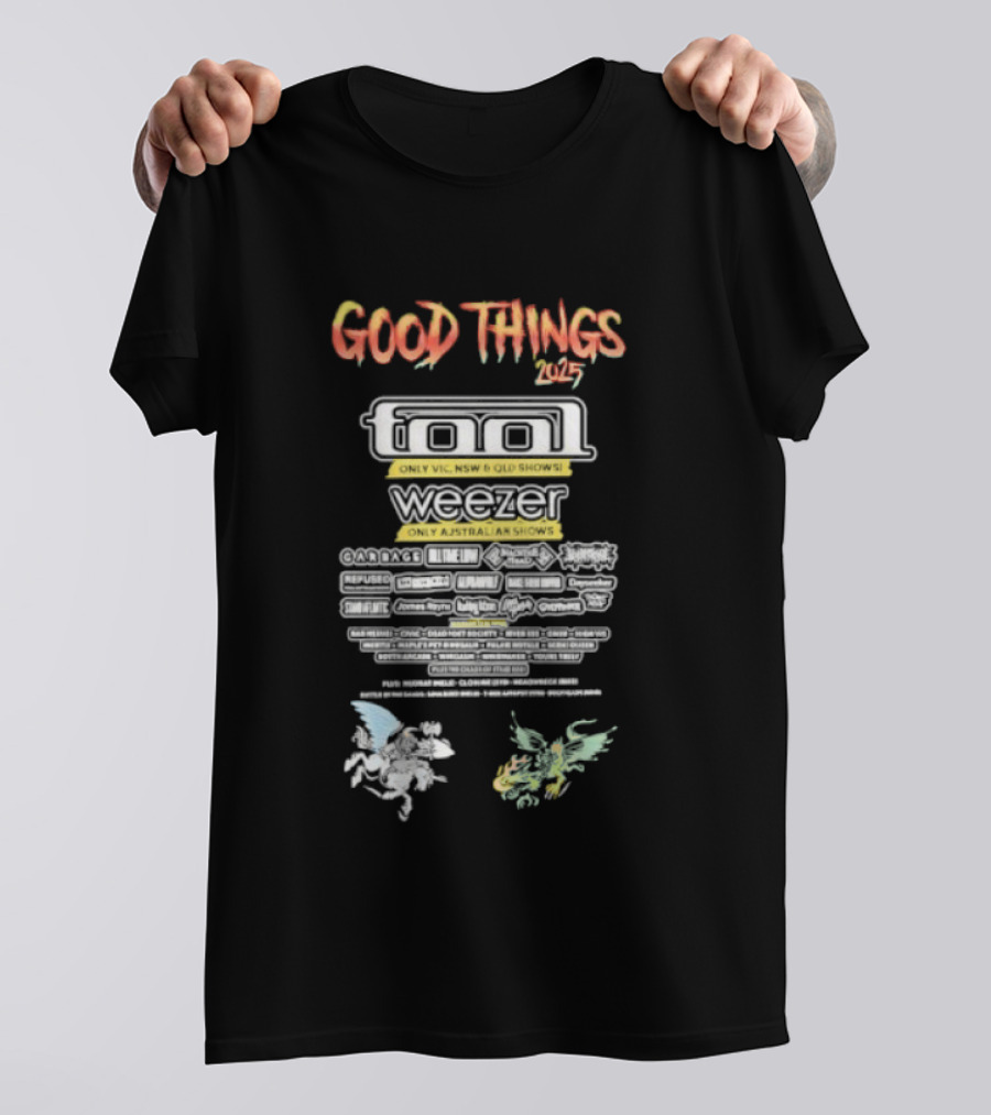 Good Things Festival Australia New Zealand 2025 Full Lineup December 5-7 T-Shirt