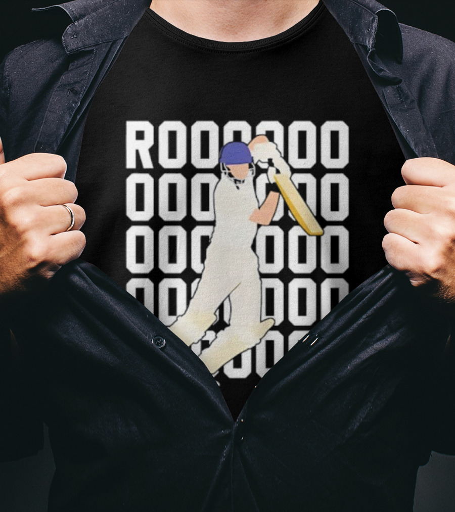 Joe Root Cricket Player ROOOOOT Batting Legend T-Shirt