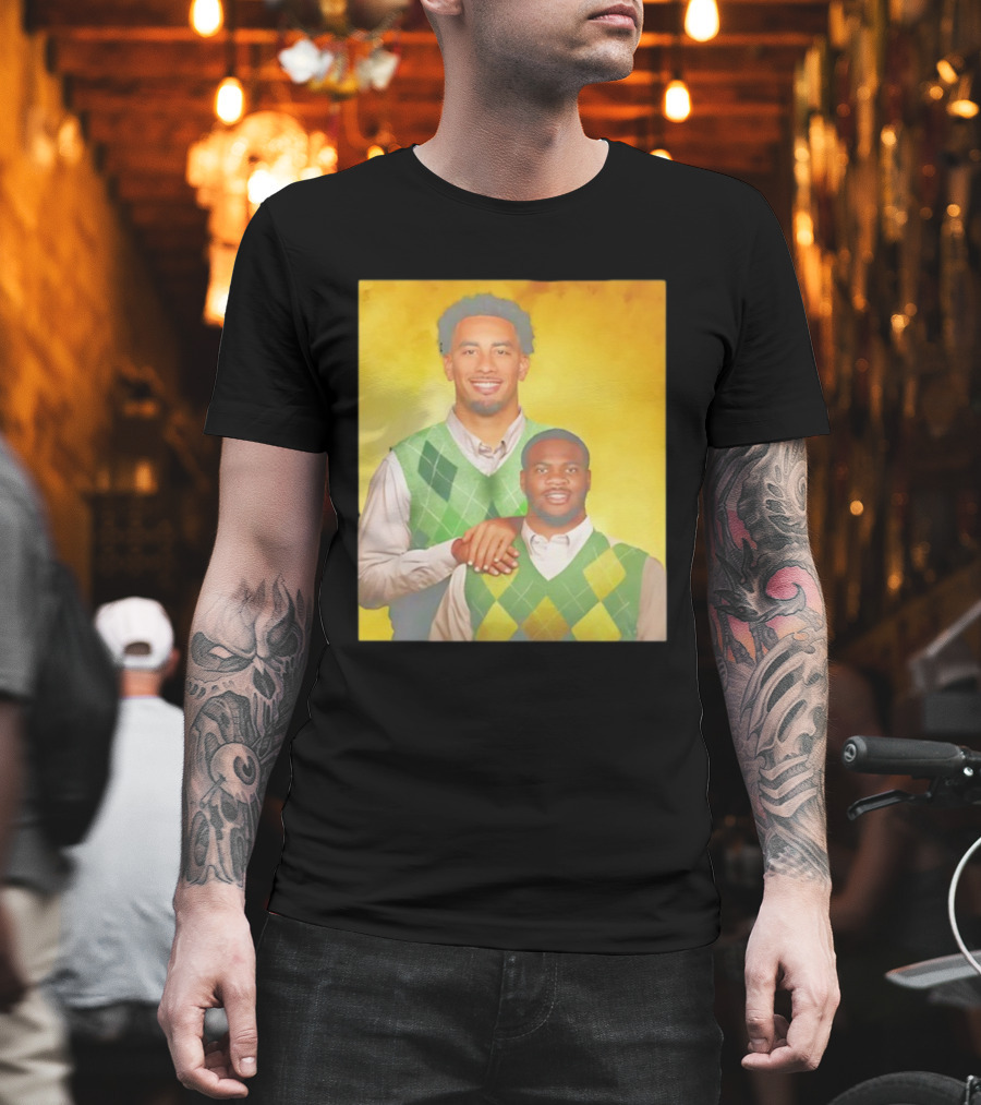 Jordan Love Micah Parsons Step Brothers Funny Football Sweater Mockup T-Shirt
