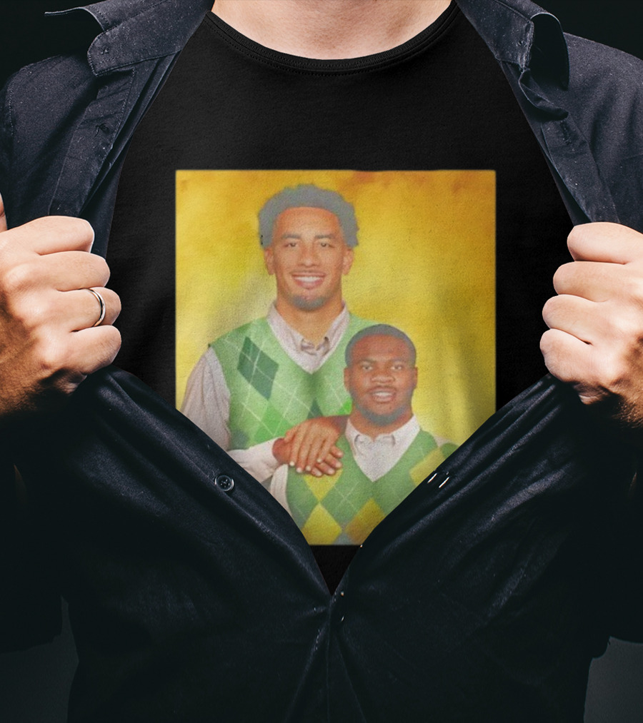 Jordan Love Micah Parsons Step Brothers Funny Football Sweater Mockup T-Shirt