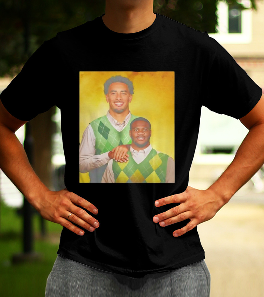 Jordan Love Micah Parsons Step Brothers Funny Football Sweater Mockup T-Shirt