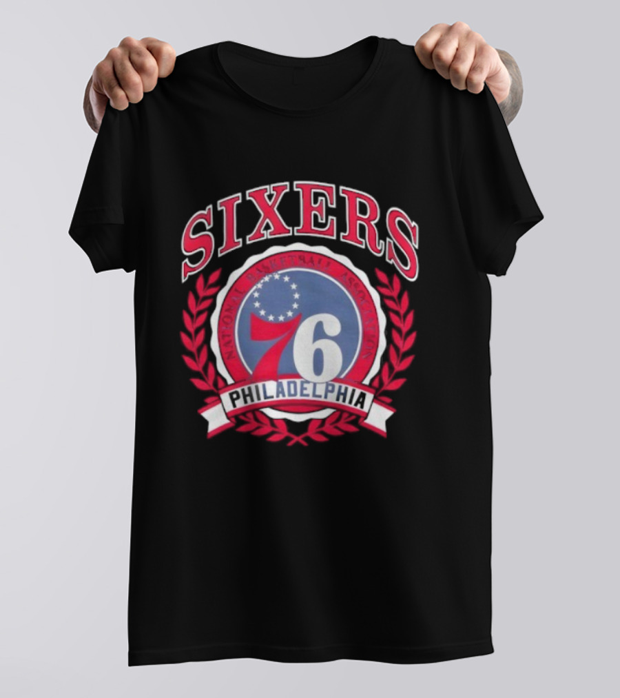 Sixers Philadelphia 76ers National Basketball Association T-Shirt