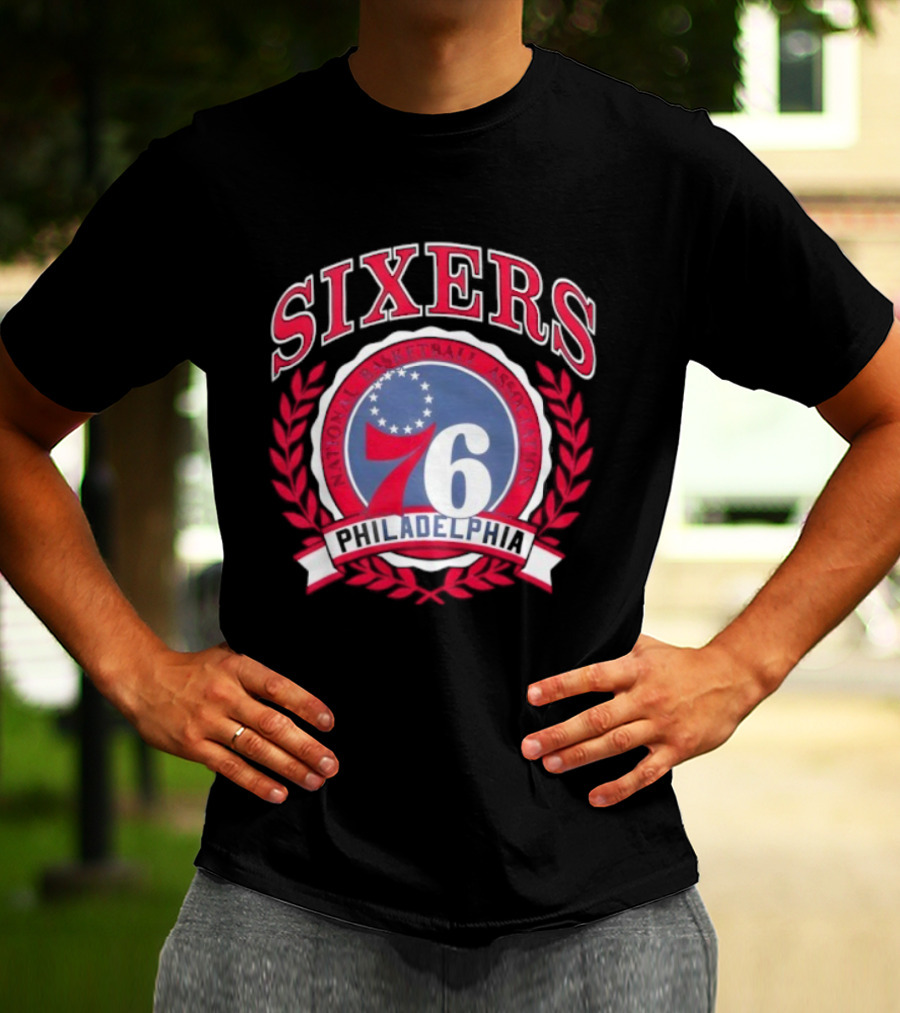 Sixers Philadelphia 76ers National Basketball Association T-Shirt