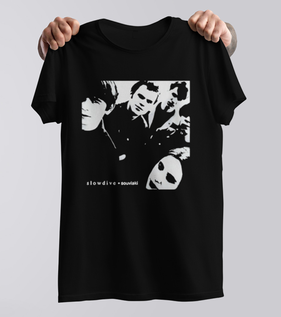 Slowdive Souvlaki Neil Halstead Rachel Goswell Nick Chaplin Christian Savill Simon Scott Band T-Shirt