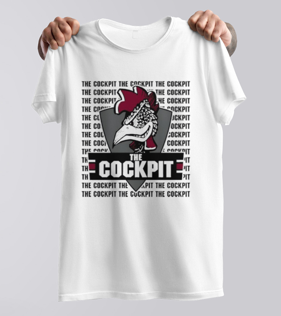 The Cockpit Rooster Emblem Rewards T-Shirt