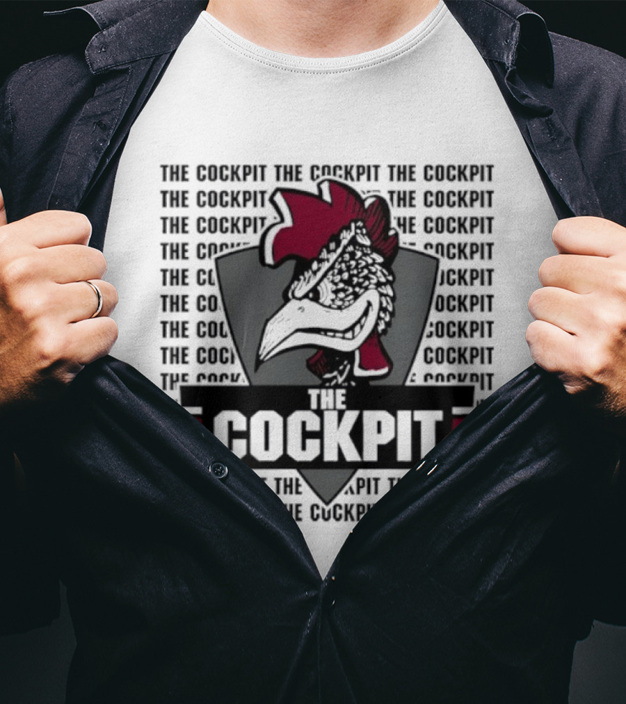 The Cockpit Rooster Emblem Rewards T-Shirt