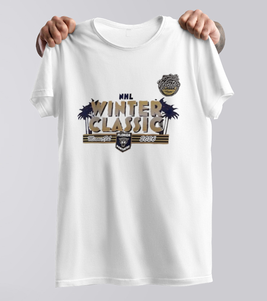 Florida Panthers NHL 2026 Winter Classic Hometown Event T-Shirt