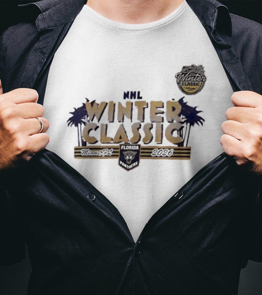 Florida Panthers NHL 2026 Winter Classic Hometown Event T-Shirt