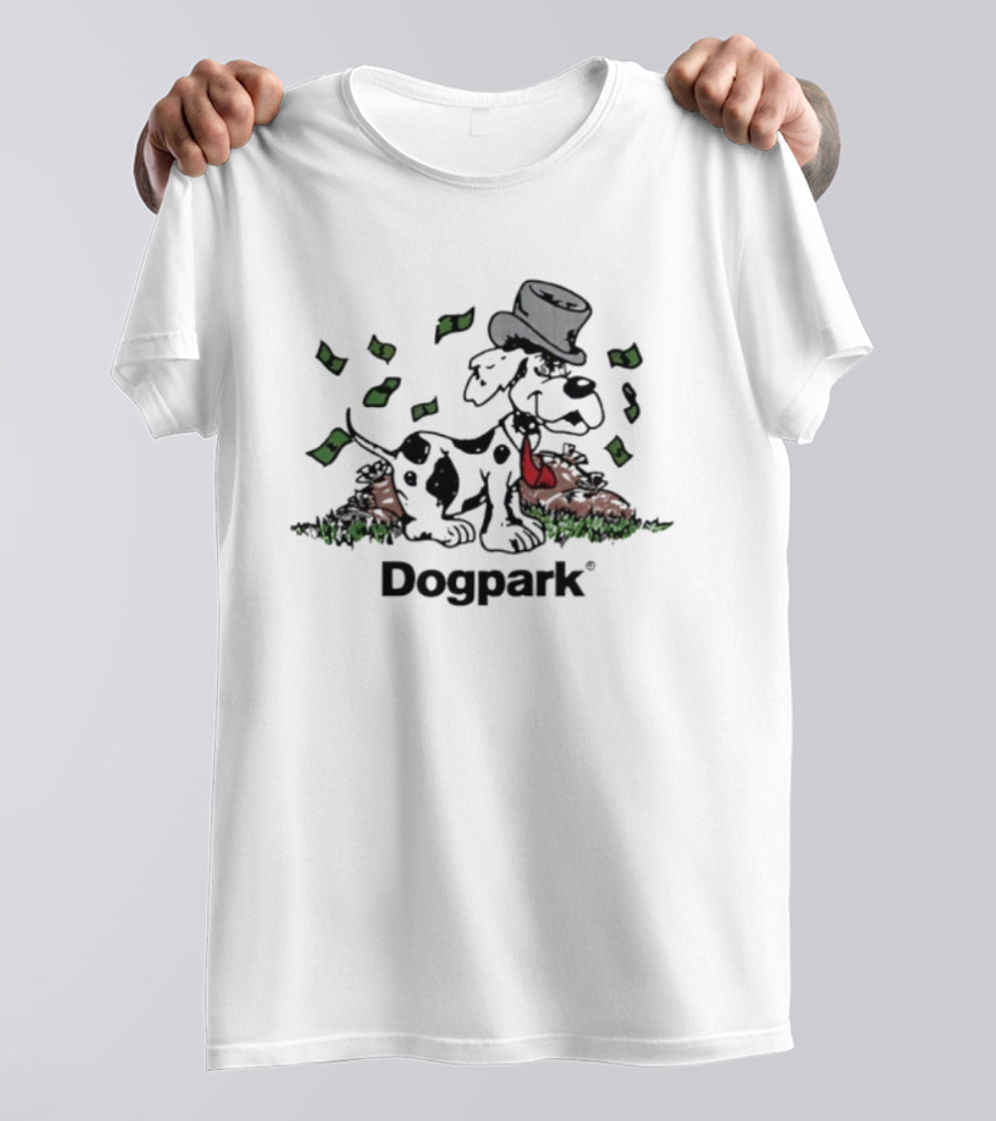 Dogpark Money Flying Top Hat T-Shirt