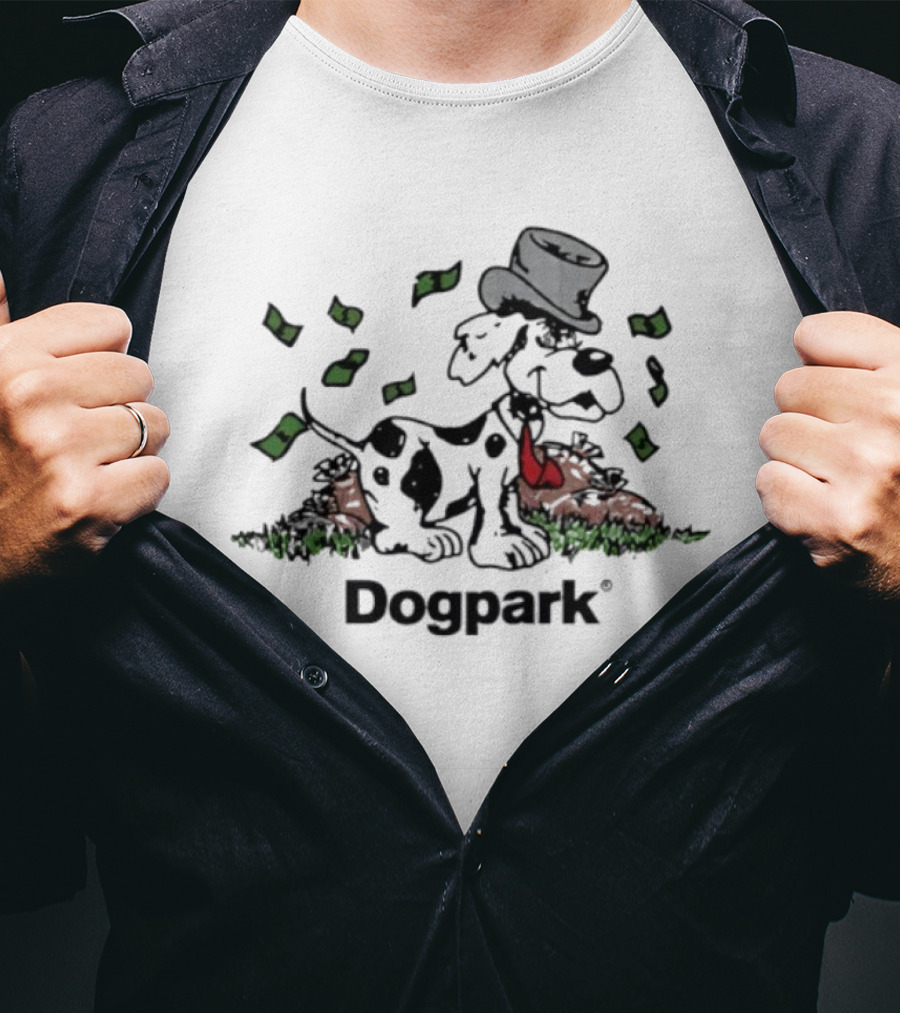 Dogpark Money Flying Top Hat T-Shirt