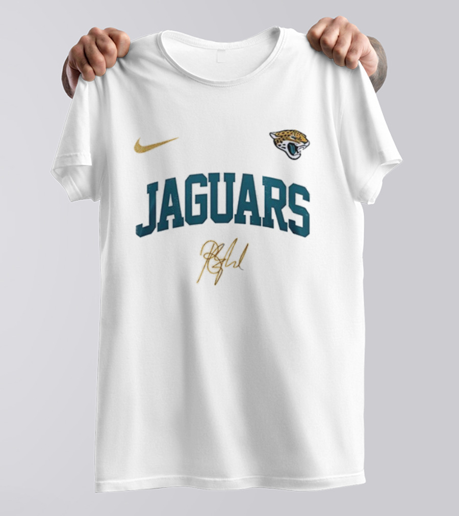 Barry Manilow Once Before I Go Jacksonville Jaguars Signature Nike Edition T-Shirt