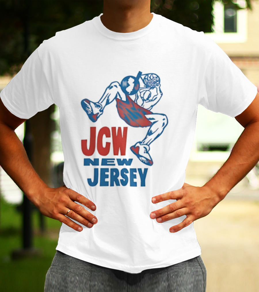 JCW Juggalo Championship Wrestling New Jersey Vintage Basketball Aesthetic T-Shirt