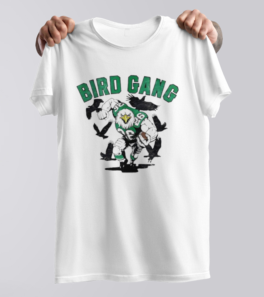 Philadelphia Eagles Bird Gang Saquon Barkley Football Graphic T-Shirt