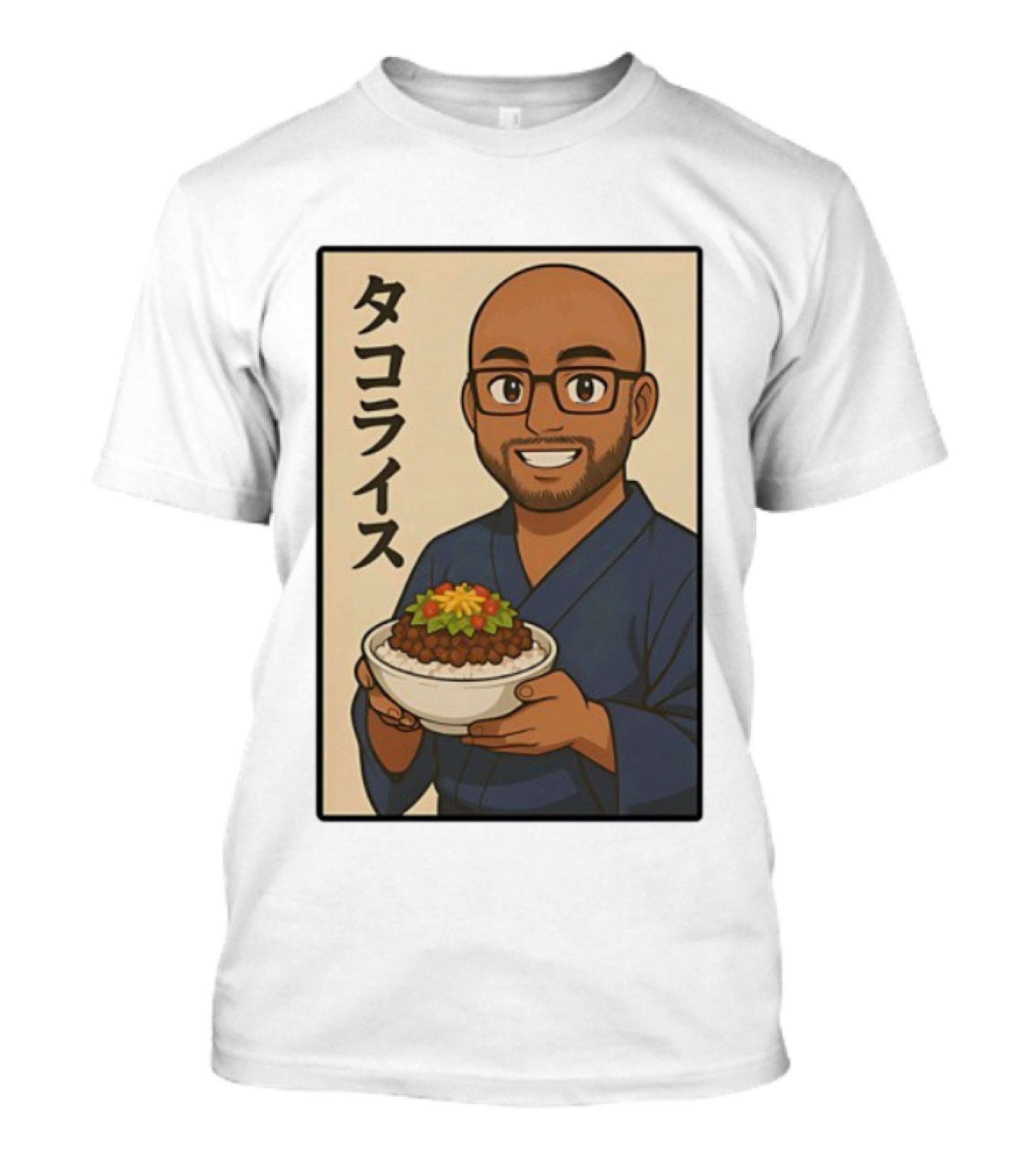 Taco Rice Lover Japanese Cuisine Okinawa Food Favorite Japan Graphics T-Shirt