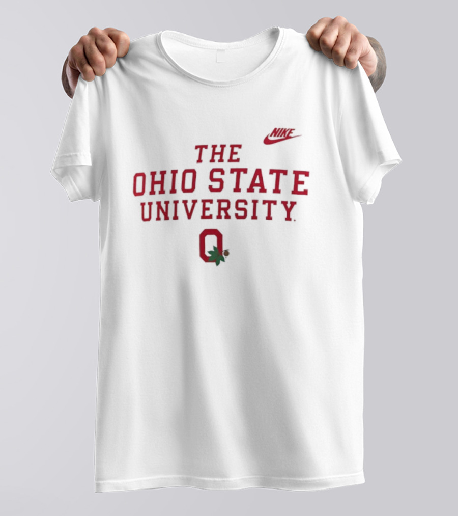 The Ohio State University Nike Buckeyes Block O Logo T-Shirt