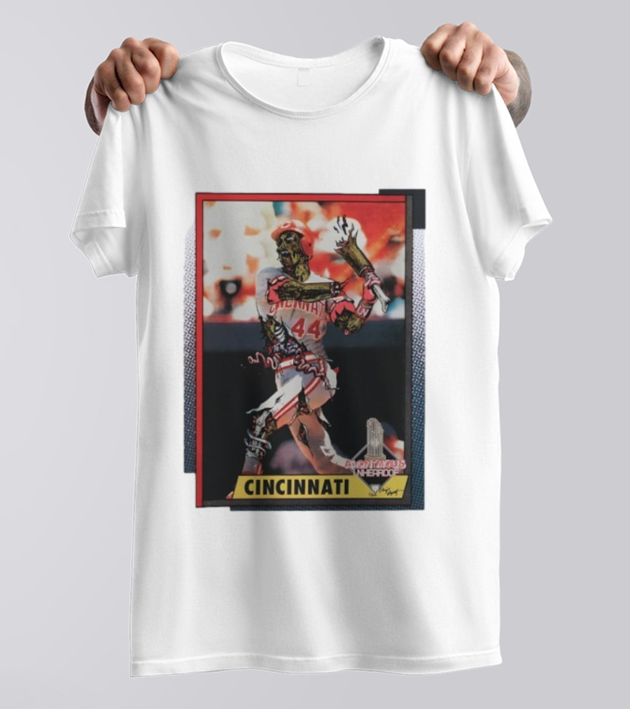 Zombie Elly De La Cruz Cincinnati Reds 44 Anonymous NeRFD00 It’s A Whole New Ballgame T-Shirt