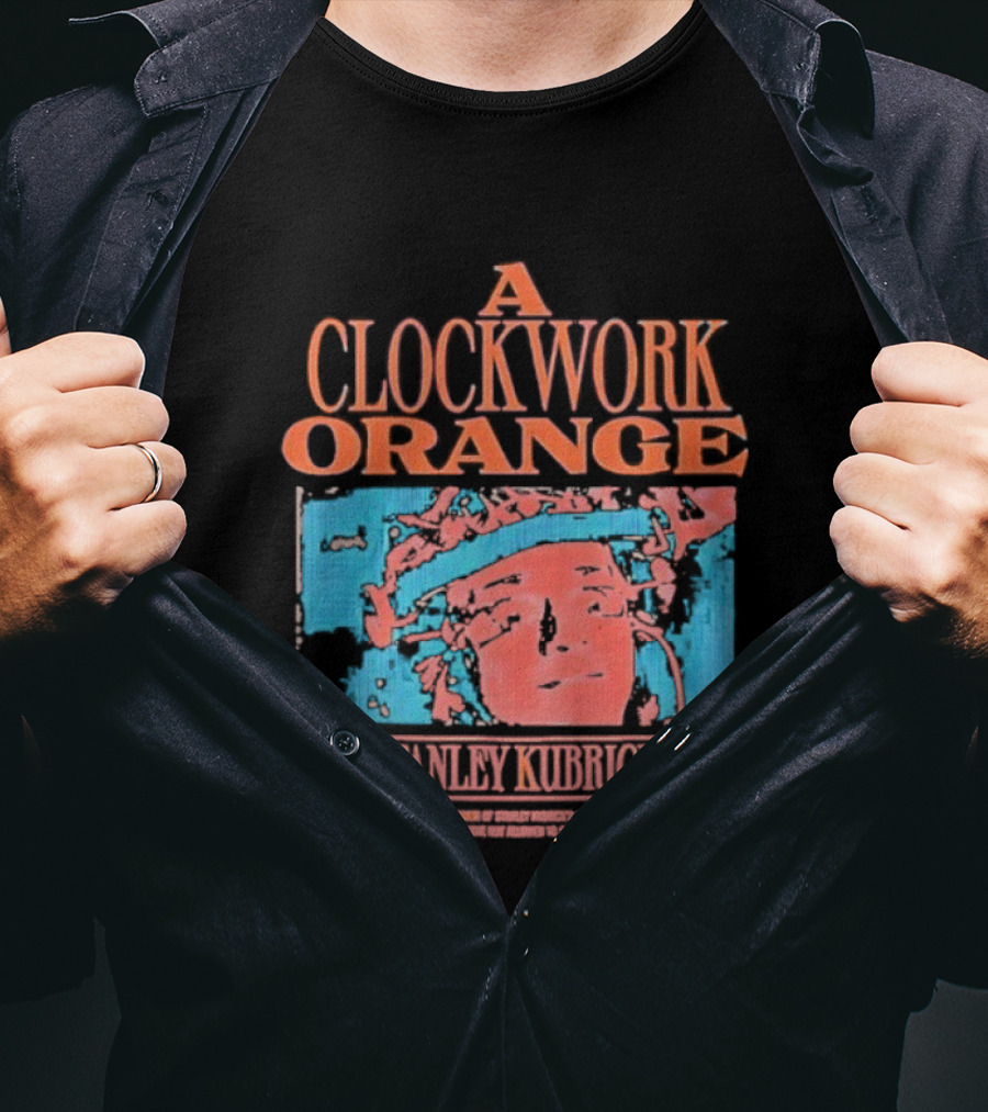 A Work Orange Stanley Kubrick Vintage Cult Classic T-Shirt