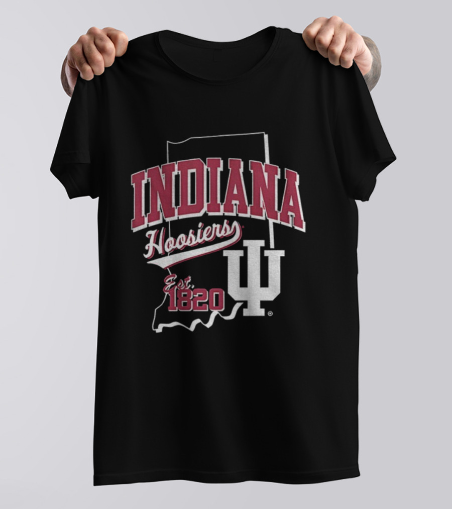 Indiana Hoosiers Est 1820 Big Ten Football Championship T-Shirt