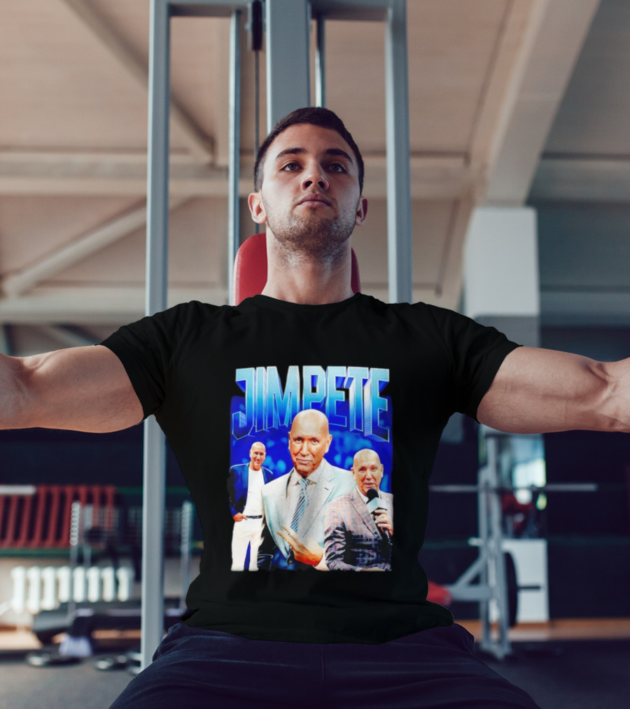 Jim Pete American Former Professional Basketball Player T-Shirt