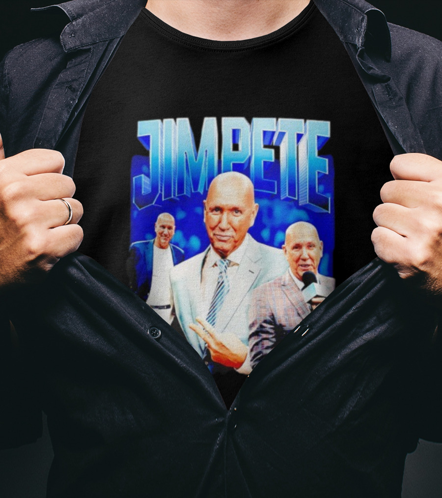 Jim Pete American Former Professional Basketball Player T-Shirt