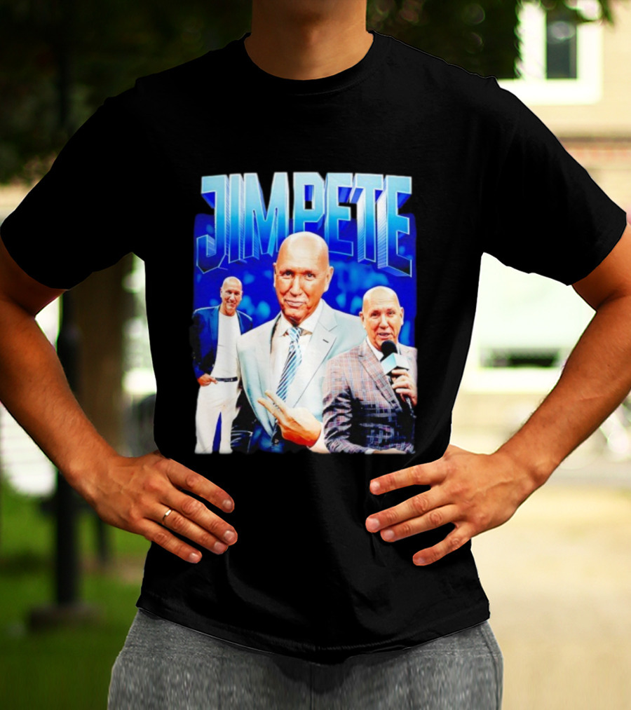 Jim Pete American Former Professional Basketball Player T-Shirt