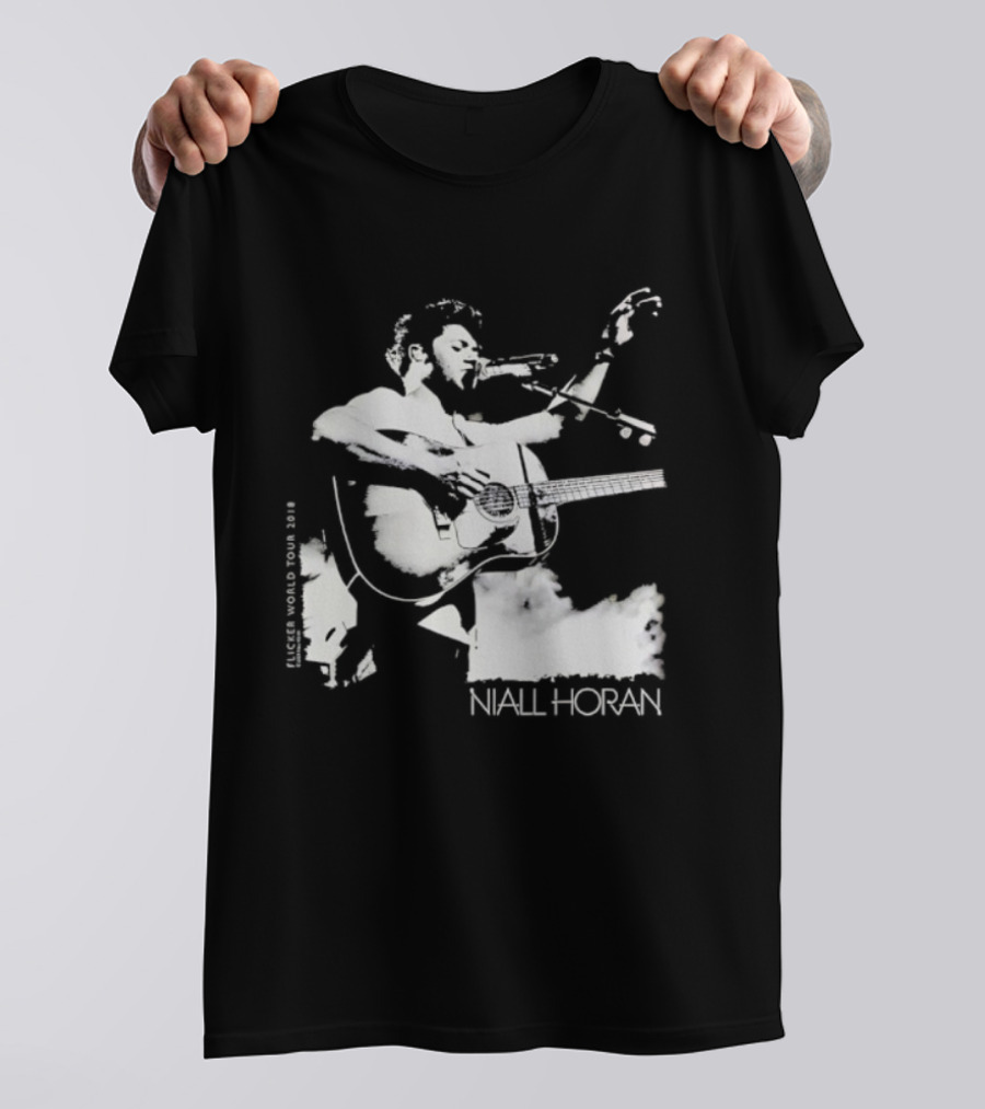 Niall Horan Flicker World Tour 2018 Acoustic Illustration T-Shirt