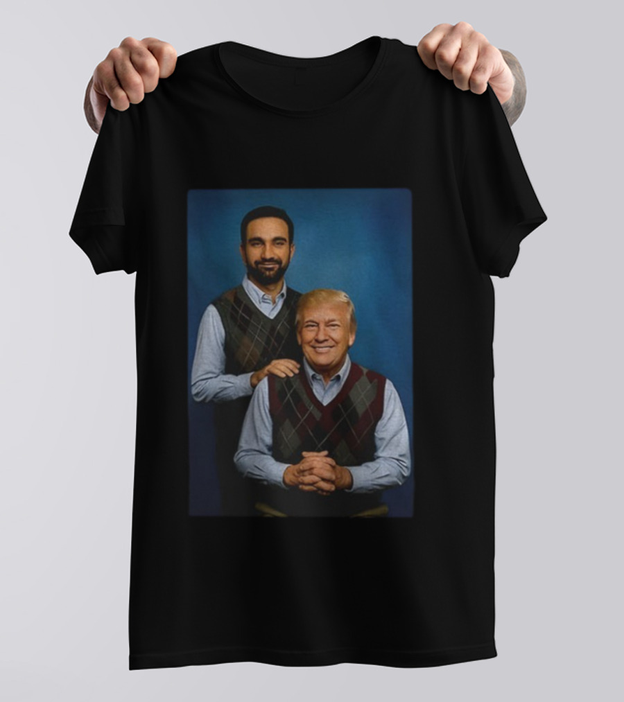 Zohran Mamdani Donald Trump Step Brothers Vintage Style T-Shirt