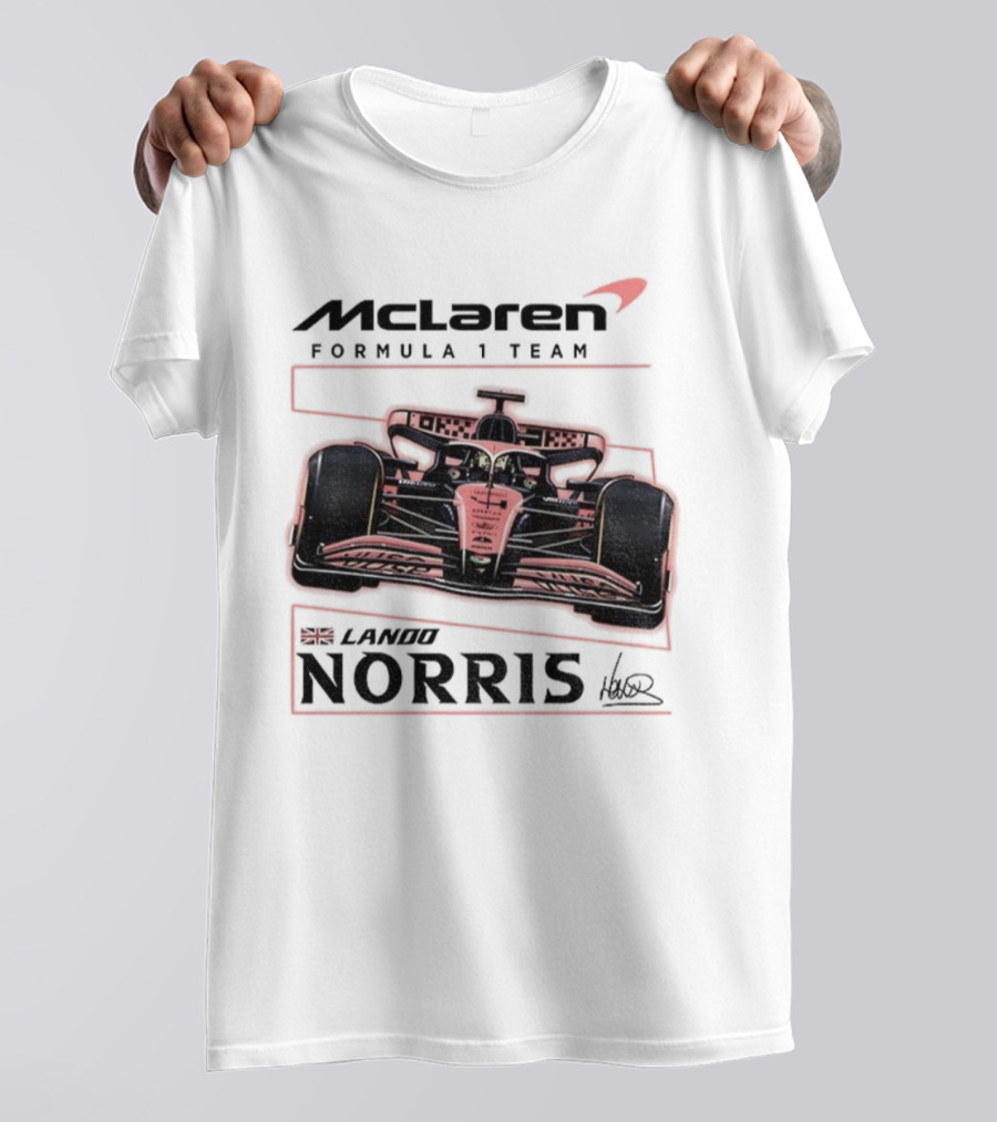 Norris McLaren Formula One Team MCL39 2025 T-Shirt