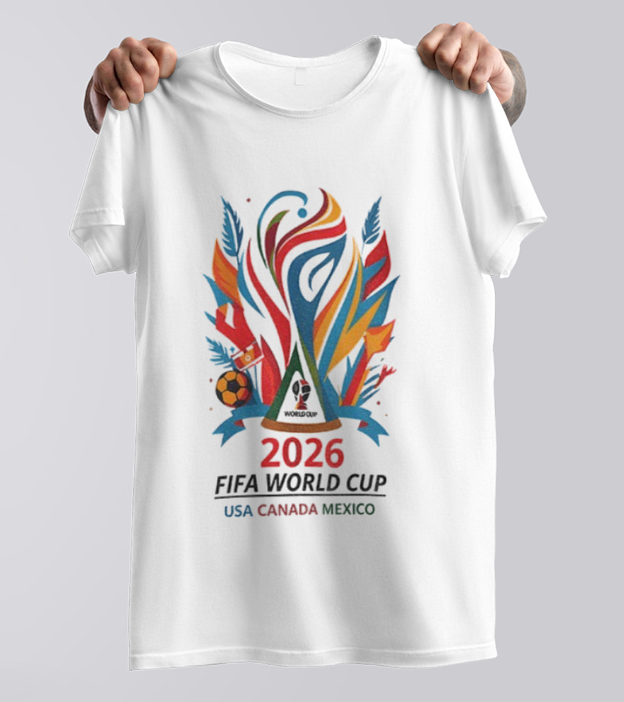 FIFA World Cup 2026 USA Canada Mexico T-Shirt
