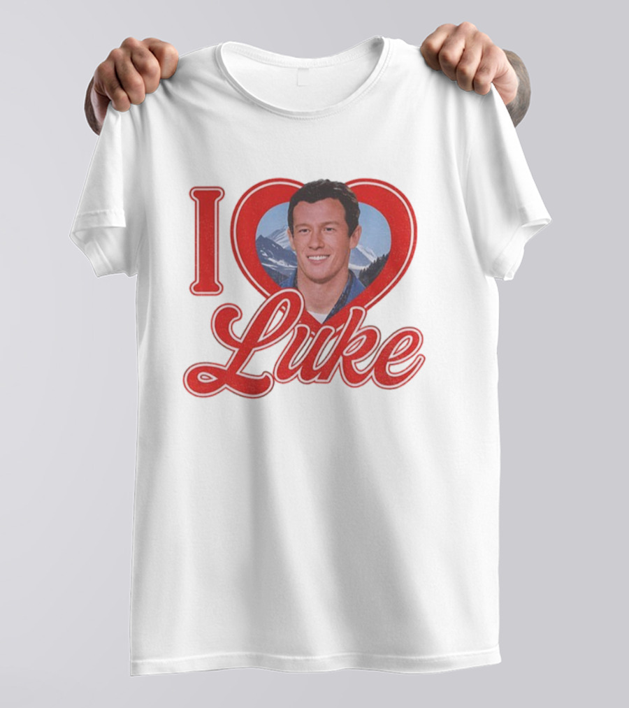 I Heart Luke Callum Turner Celebrity Reference T-Shirt